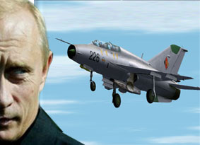 Rus uçağı ve Putin