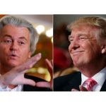 Hollanda'da aşırı sağcı Özgürlük Partisi'nin lideri Geert Wilders (solda) ve ABD'de Cumhuriyetçi Parti'nin başkan adayı Donald Trump