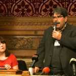 Salih Müslim İngiltere Parlamentosunda konuştu
