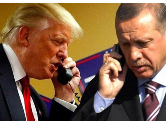 Cumhurbaşkanı Erdoğan ve Trump, Suriye krizini görüştü