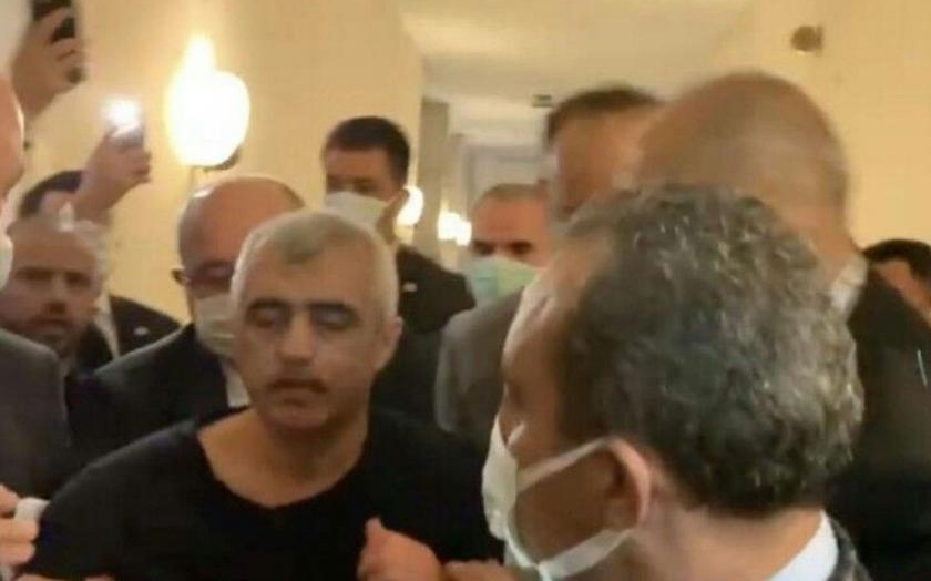 TBMM’de nöbetini sürdüren Ömer Faruk Gergerlioğlu gözaltına alındı