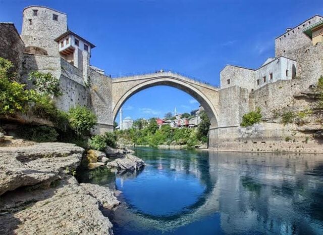 Beş asırlık Mostar Köprüsü